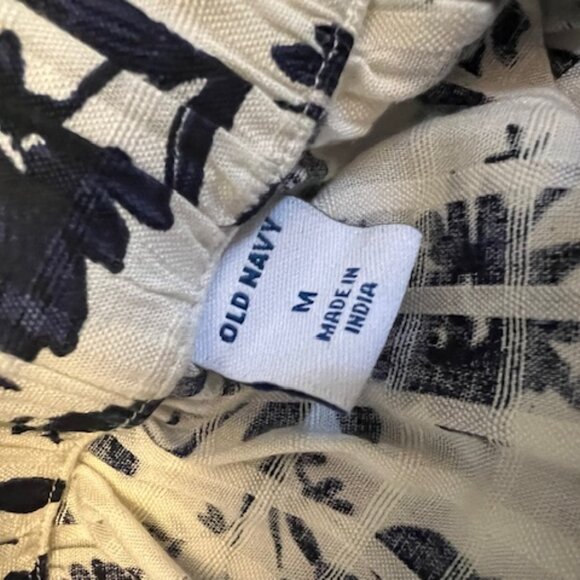 Old Navy Tiered Black White Skirt, Midi, Size M, NEW - Picture 5 of 7